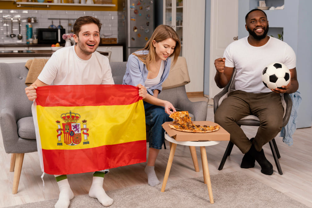 Animando a la selección española